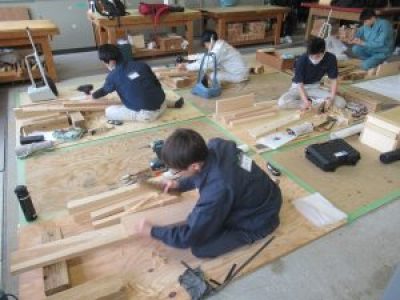 [建築] 第20回高校生ものづくりコンテスト木材加工部門富山県大会
